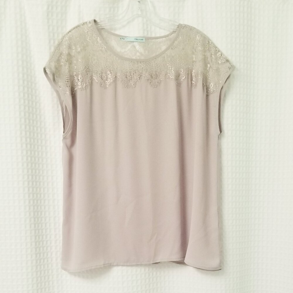 Maurices Lace Accent Blouse